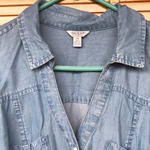 Guess Dresses - Guess Denim dress New Never worn. Guess Dresses - Guess Denim dress New Never worn.